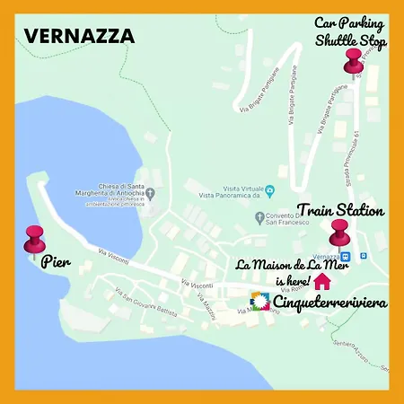 La Maison De La With Terrace And Ac 아파트 *